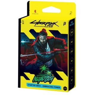 Cyberpunk TCG Welcome to Night City x 2 The Heist+Embracing power Beta Starter Deck