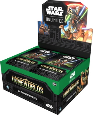 Star Wars: Unlimited Card Game - Homeworlds - Booster Display (24)