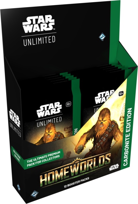 Star Wars: Unlimited Card Game - Homeworlds - Carbonite Booster Display (12)