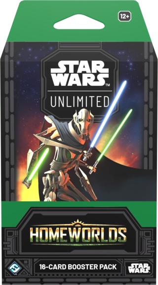 Star Wars: Unlimited Card Game - Homeworlds - Sleeved Booster