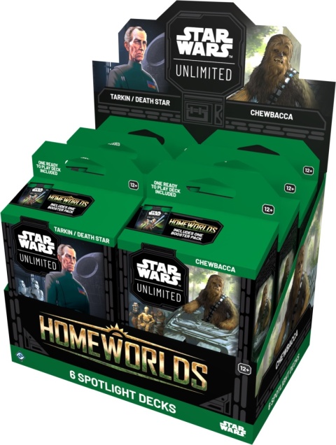 Star Wars: Unlimited Card Game - Homeworlds - Spotlight Deck Display x 2